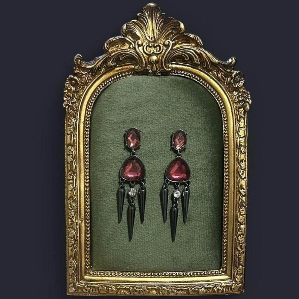 Vintage gothic earrings